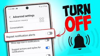 How to Turn Off Repeat Notification Alert in Samsung Phone | Stop Continuous Notification Alert