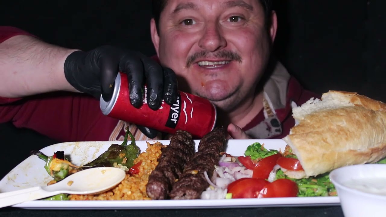 ASMR Ekmek arası Adana Kebab ASMR