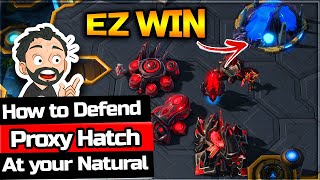 StarCraft 2 - PvZ - PROXY HATCHERY At Your Natural ? EASY WIN !