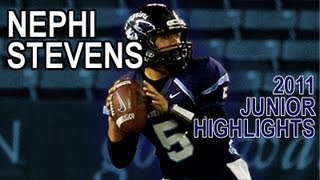 Nephi Stevens - Junior Football Highlights (2011) by Spencer 2,478 views 11 years ago 6 minutes, 30 seconds