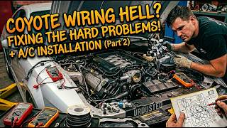 Coyote Swap New Edge Part. 2: Hard Parts, A/C Lines, & Problem Solving