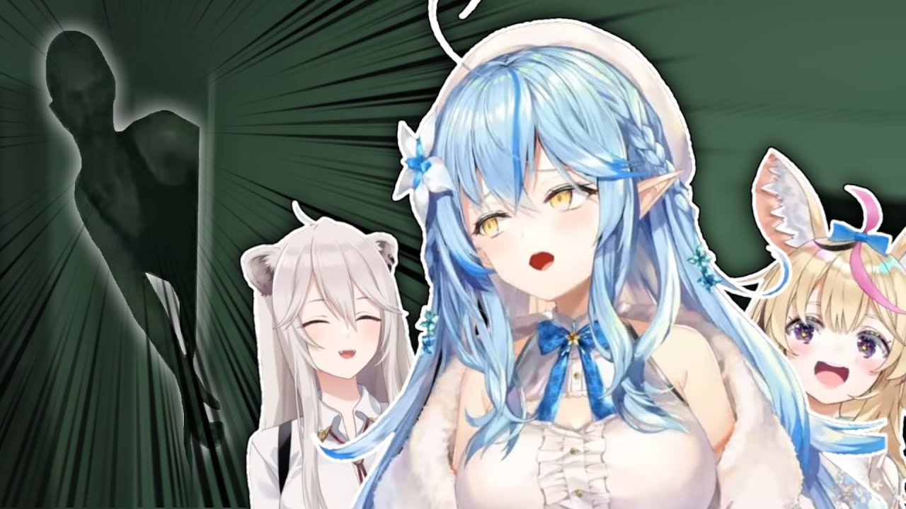 #1 scaredy-cat Lamy playing one of the scariest horror games (ft. Botan & Polka)【Hololive / ENG SUB】