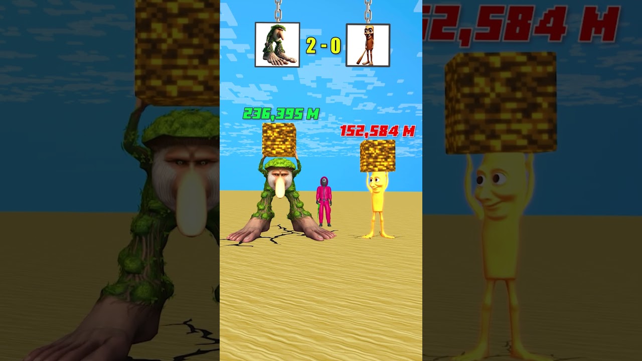 GTA V Sonic vs Brr Brr Patapim in high jump game 