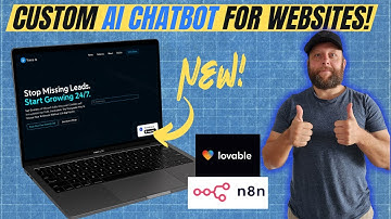 Lovable Tutorial Build Custom Chatbot With N8N For Your Website