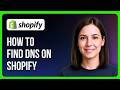 How to Find DNS on Shopify