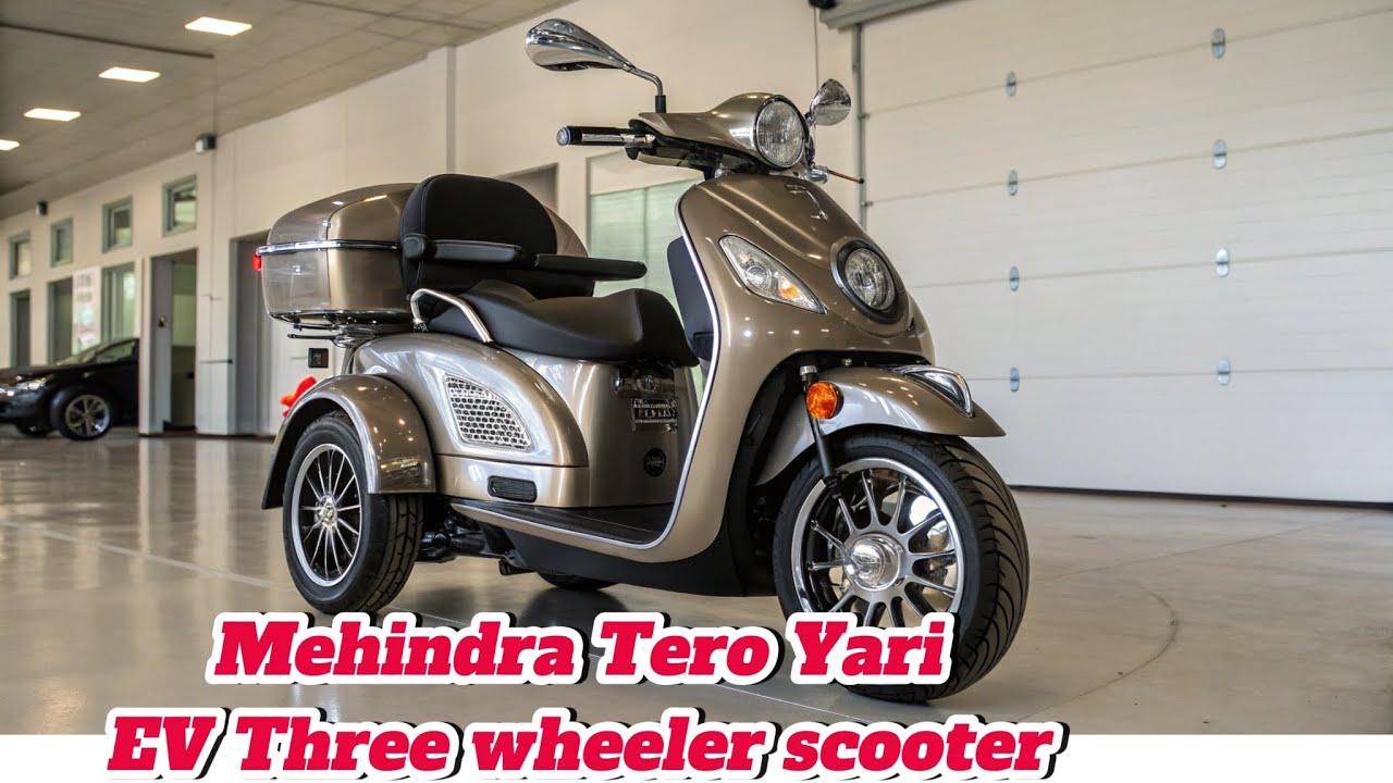 Mahindra Tero Yari Three-Wheeler Scooter Launched 2025 | New Affordable EV!