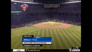 2016 NLDS Game 2 (part 1 of 6) - Giants at Cubs - Sat, October 8, 2016 - 7pm CDT - MLB Network
