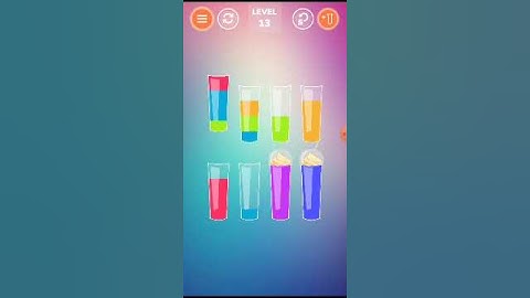 water sort color sorting Puzzle level 13