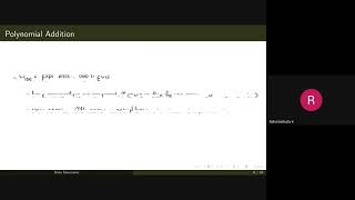 Polynomial Representation Using Linked Lists