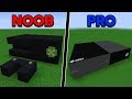 Batalha de Construção: XBOX ONE DE NOOB VS XBOX ONE DE PRO!