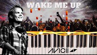 Wake Me Up - Avicii - Piano Cover