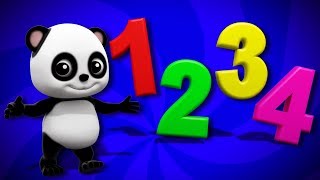 learn numbers with bao panda cartoons for children by kids tv