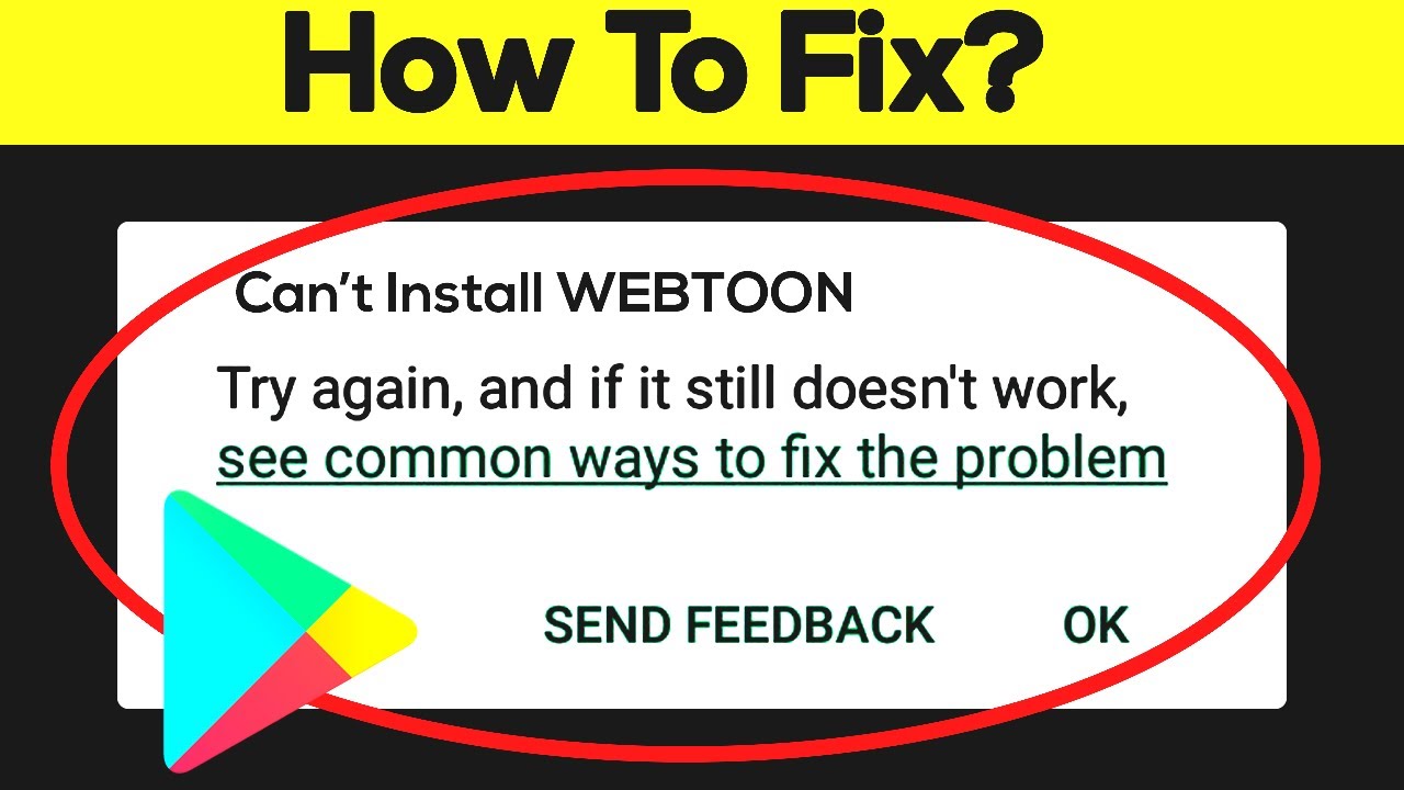 webtoon app unable to connect