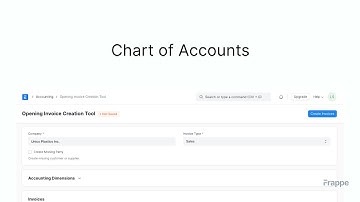 The Chart of Accounts | ERPNext