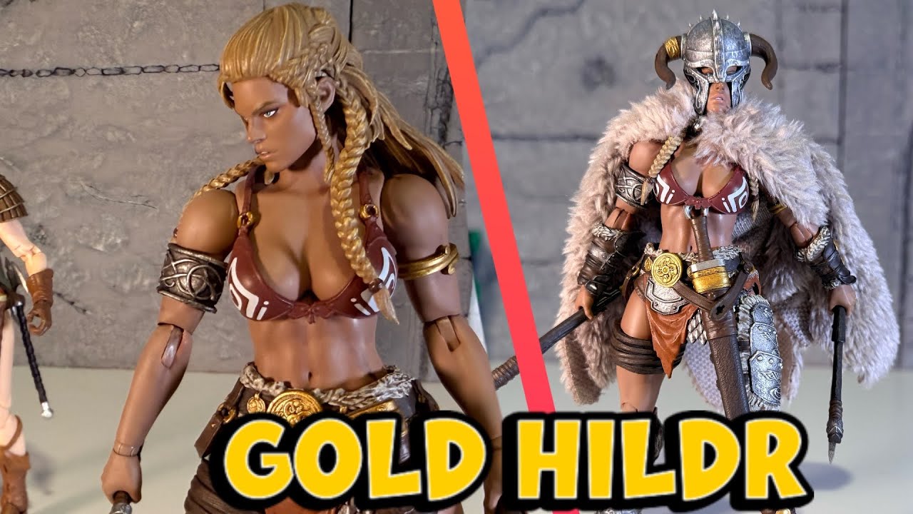 Gold Hildr Xesray Studio Combatants Fight for Glory action figure