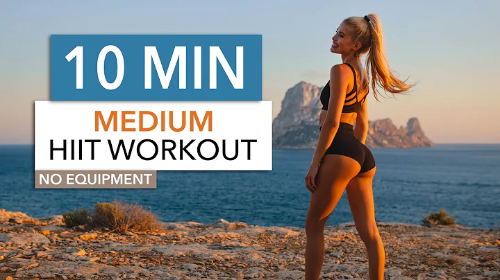 10 MIN MEDIUM HIIT / Medium Level - a HIIT workout...