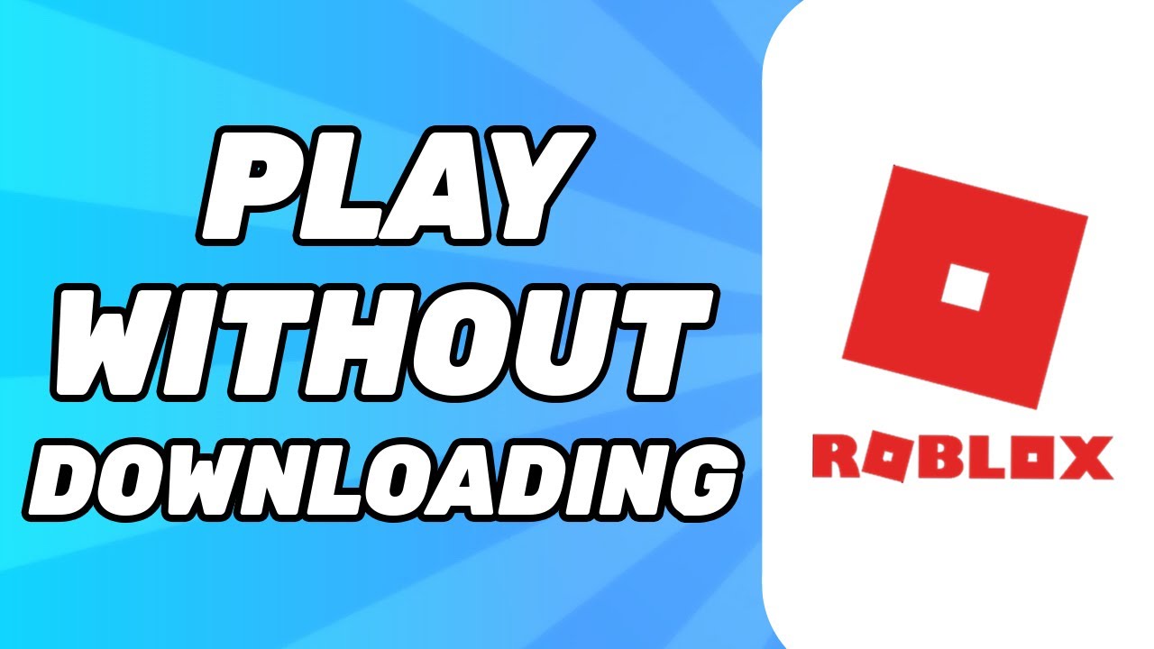 How To Play Roblox WITHOUT Downloading It (New July 2023) 