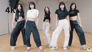 Mirrored Le Sserafim 르세라핌 Unforgiven Dance Practice Moving Ver. Mochi Dance Mirror