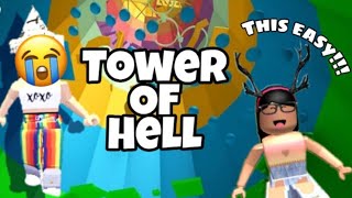 Tower Of Hell Video Sophie Roblox Noob Tower