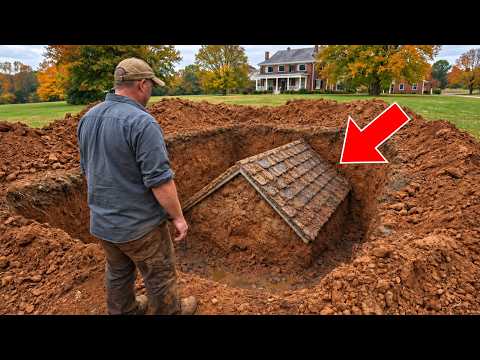Landscaper Unearths a Tiny House Beneath a Client’s Lawn… Turns Pale When He Opens It