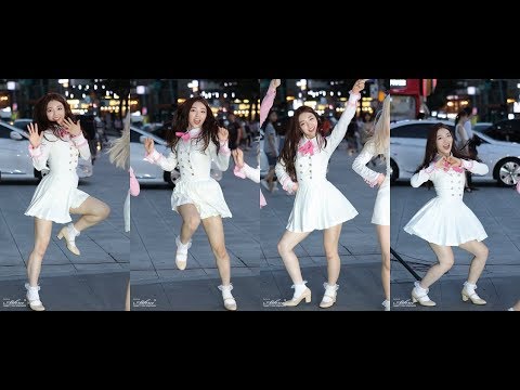 치어리더 발 180712 세러데이(SaturDay) 하늘 +빨간맛 직캠 fancam @마음소리신촌연합버스킹 by Athrun