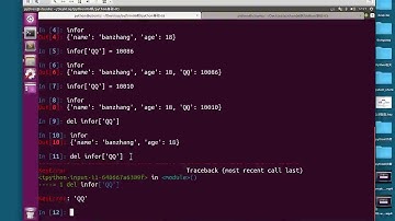 python学习三 13 字典的增删改查