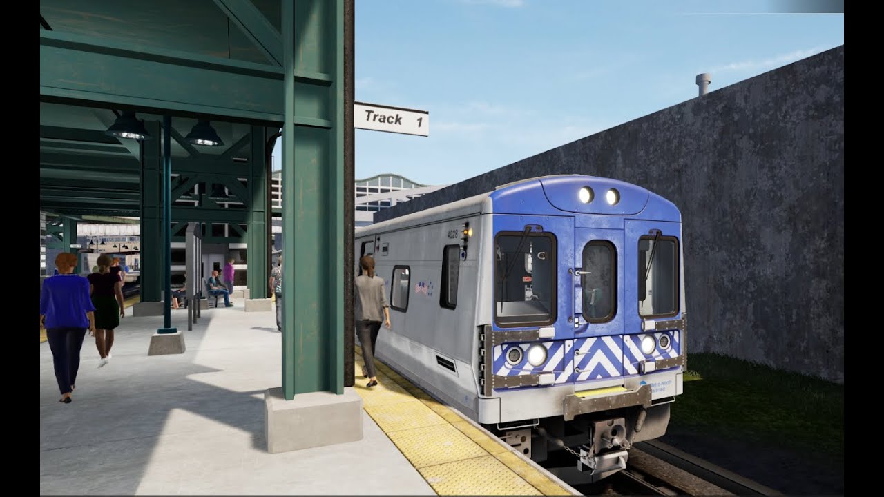 MTA Metro North Train sim world 5 Harlem Line (GCT to Yankees– East 153 St)