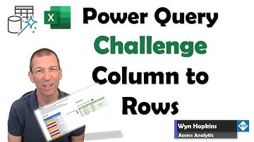 Power Query Convert Columns to Rows for groups and expand columns dynamically in 2 ways