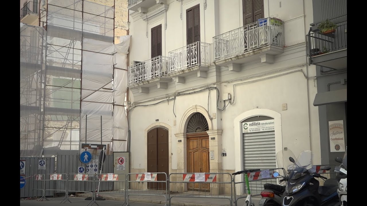 Bari, sgomberato palazzo a rischio crollo in via Mola. I residenti: 