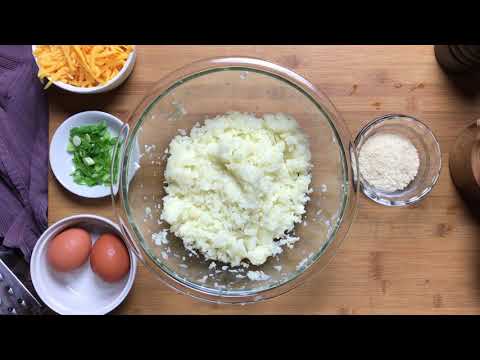 How to make Cauliflower and Cheese Patties