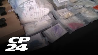 Police announce drug and gun trafficking bust