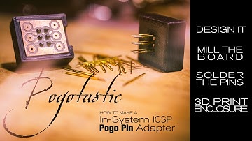 How to make it: ISP/ICSP POGO PIN PROGRAMMING ADAPTER