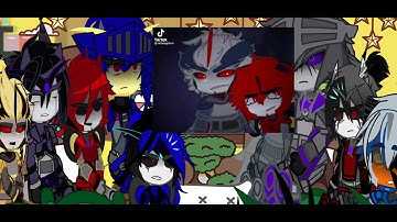 transformers react to ??? | Decepticons | transformers prime| 1/?