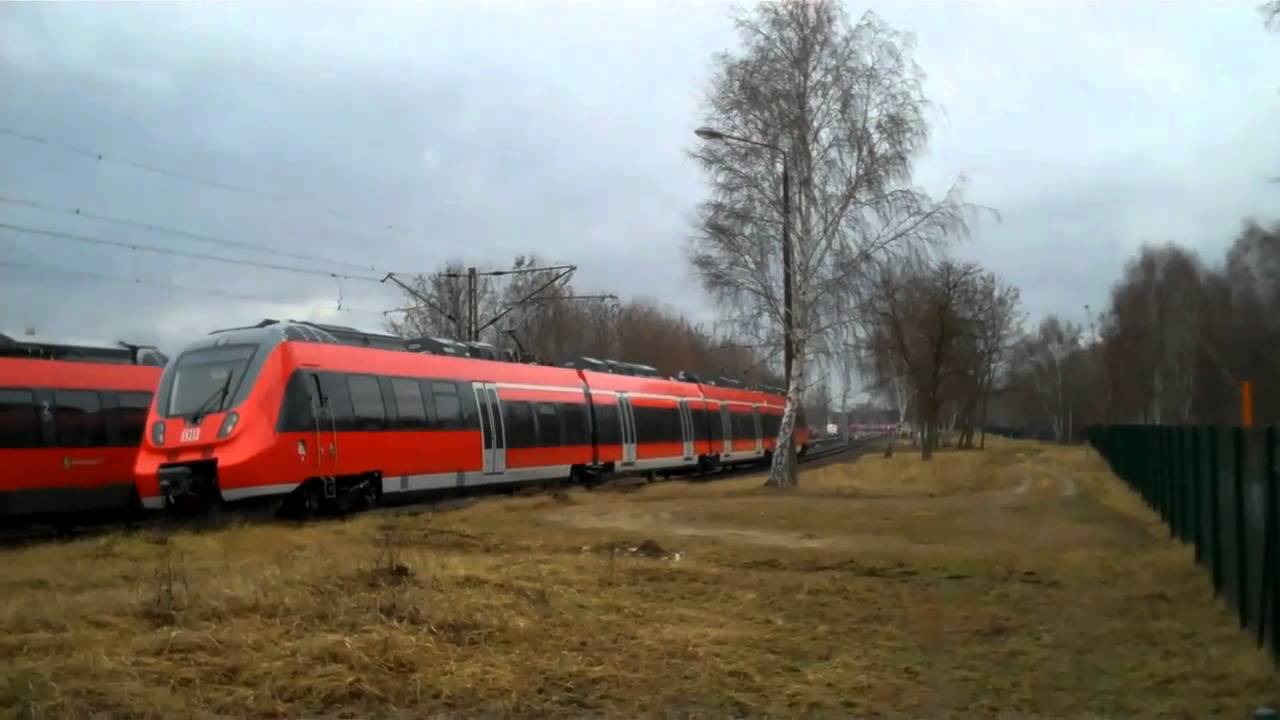 Bombardier Talent 2 (Baureihe 442) Erprobung in Hennigsdorf