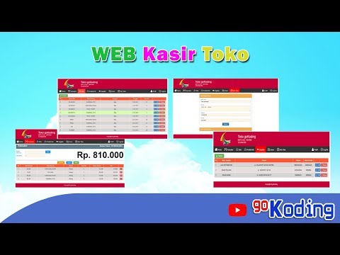 Membuat Aplikasi Kasir Dengan Php  