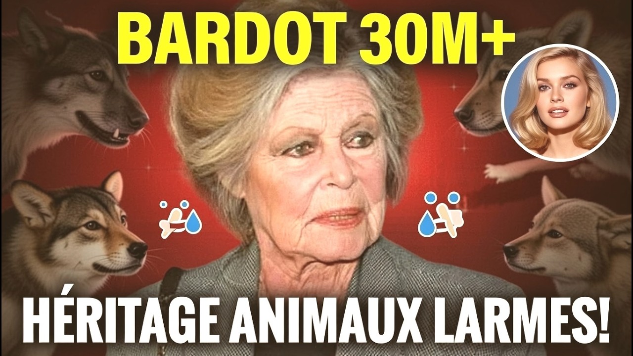 Brigitte Bardot : sa fortune 30M+ donnée aux animaux – sa famille en larmes face à l’héritage !