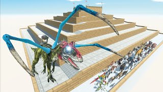 ESCAPE FROM ALIEN DINO CRYOLOPHOSAURUS - UPHILL COURSE - ARBS - Animal Revolt Battle Simulator screenshot 1