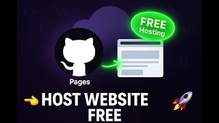 How to Host a Website for Free on GitHub Pages (2025)