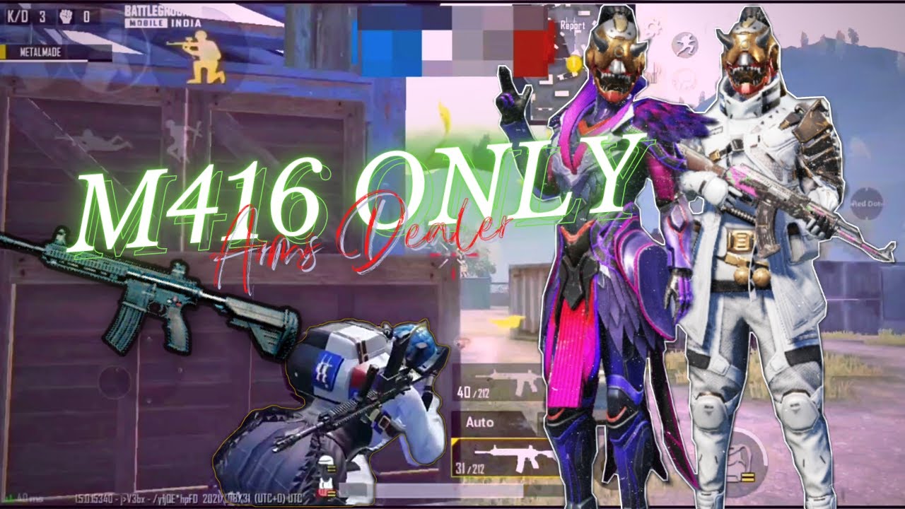 💖M416 ka Pyaar 💓 Arms Dealer ft. Anno Domini Beats BGMI TDM