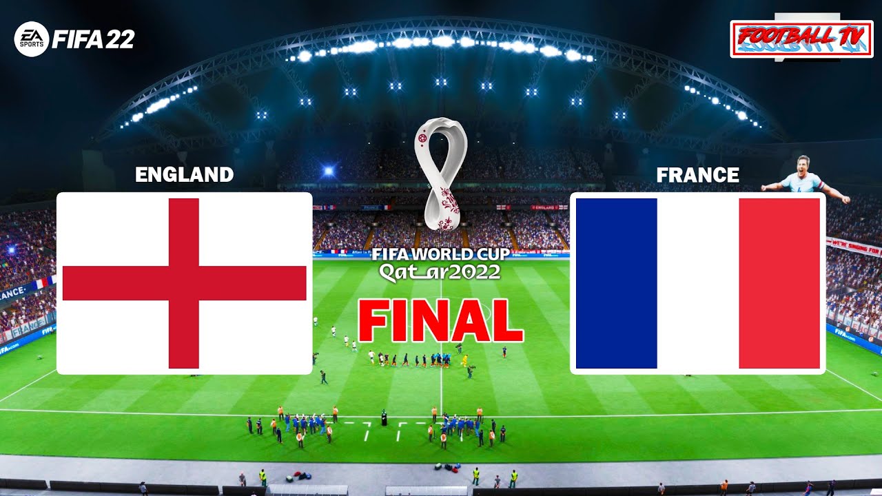 FIFA 22 ENGLAND vs FRANCE Final FIFA World Cup 2022 Gameplay PC
