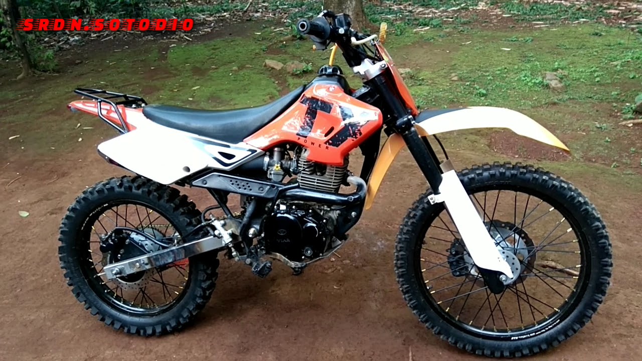  modifikasi kaki viar cross 150 CC ban ring 18 21 YouTube