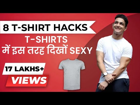 Top 8 Tricks To Look Smart & Sexy In Tshirt | Men's Fashion | Ranveer