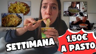 MANGIO CON 1,50€ A PASTO PER UNA SETTIMANA!