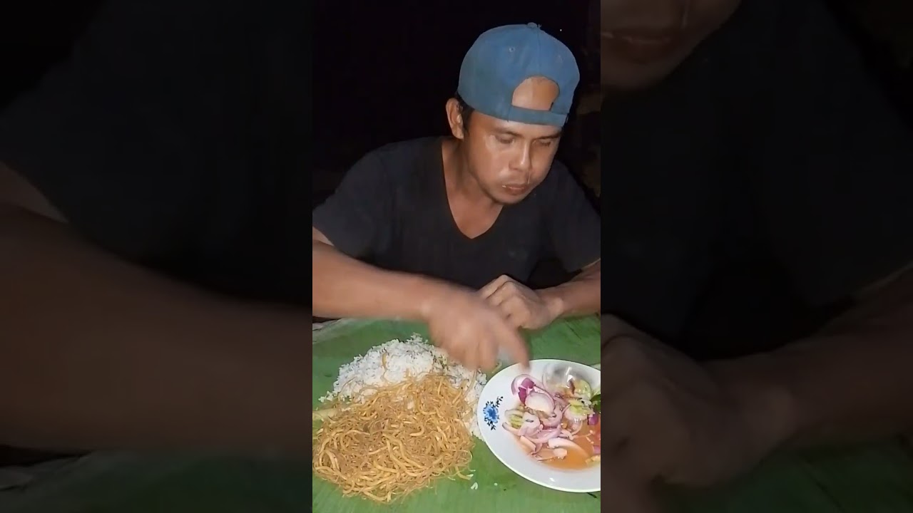 Kain tayu mga idol ☺️ #pansitbihon #mukbang 