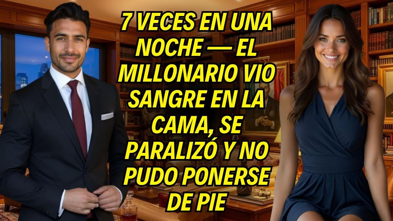 7 Veces En Una Noche — El Millonario Vio Sangre En La Cama, Se Paralizó Y No Pudo Ponerse De Pie