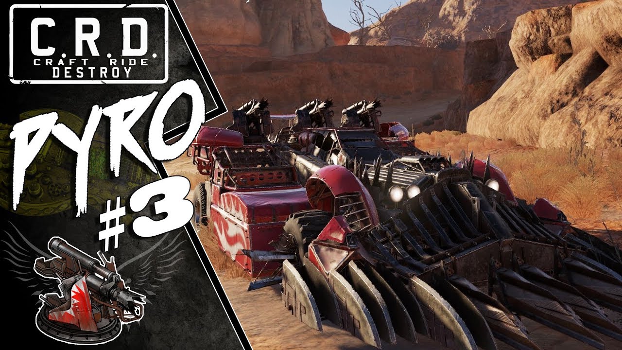 Crossout: [ Opperessor & Junkbow x3 ] PYRO #3 [ver. 0.10.35] - YouTube