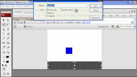 How To Make A Moving And Jumping Character In Adobe Flash CS3 In Actionscript 2.0 Part 1