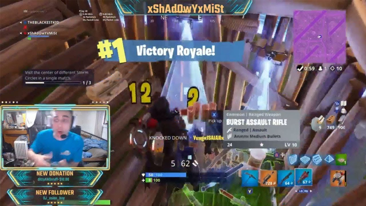 DUO SQUAD BLITZ MODE CLUTCH WITH "THEBLACKESTKID" - FORTNITE BATTLE ROYALE BEST MOMENTS