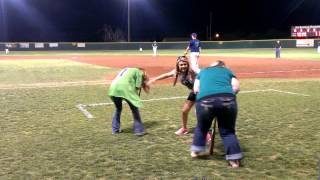 Roswell Invaders baseball game dizzy bat race