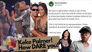 Keke Palmer's Boyfriend BLASTS Her For Showing Cheeks at Usher Concert!